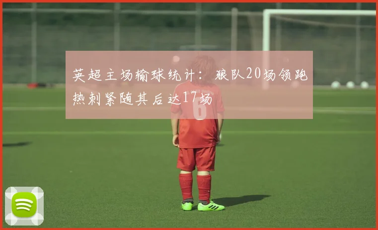 英超主场输球统计：狼队20场领跑热刺紧随其后达17场